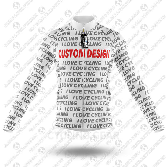 Custom Design - Long Sleeve Jersey-S-Global Cycling Gear