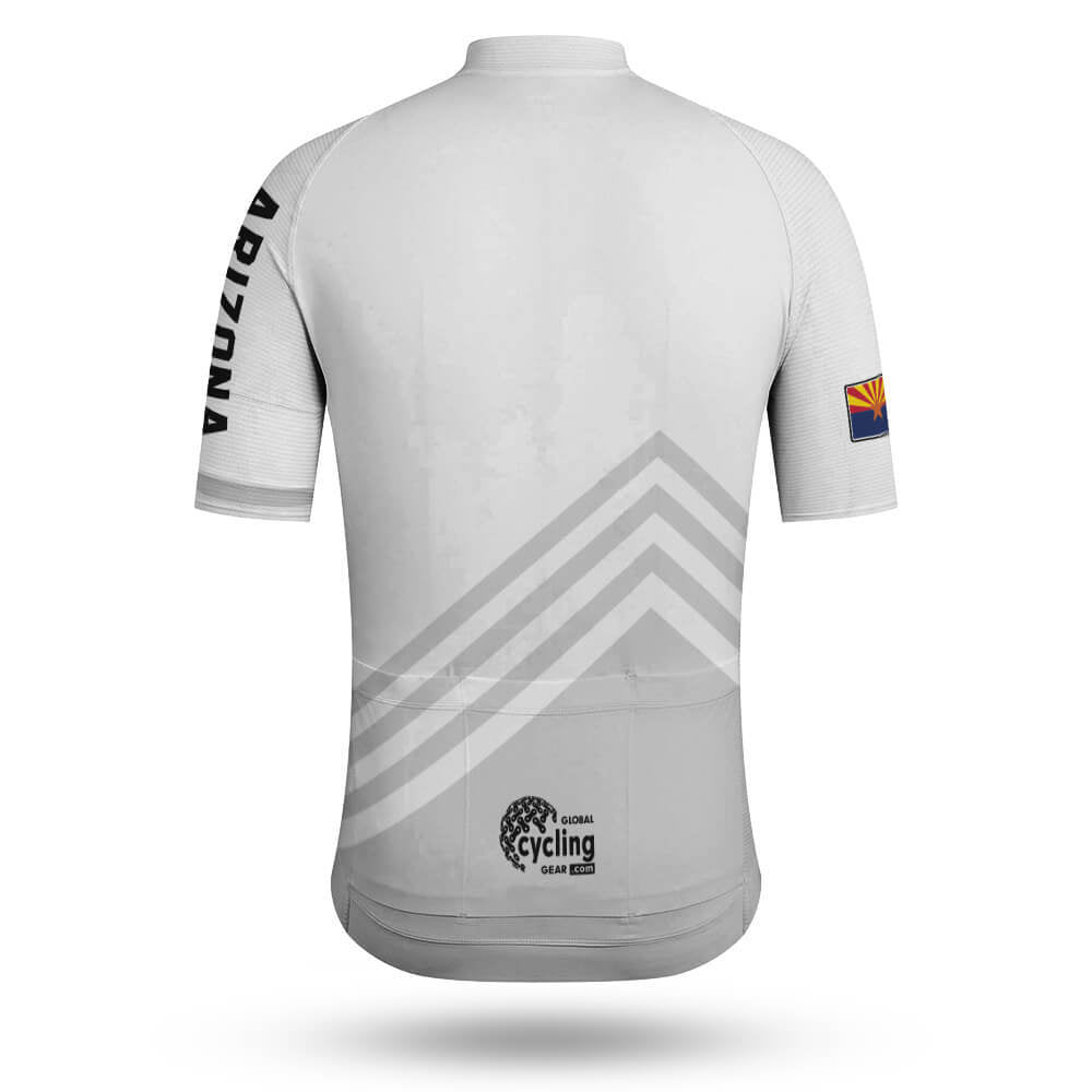 Arizona Cycling Jersey-White-Global Cycling Gear