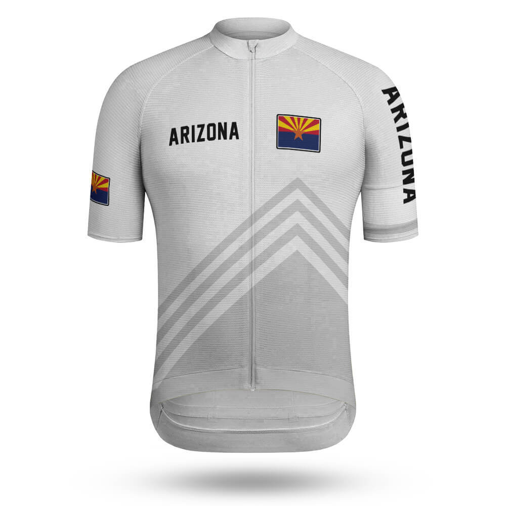 Arizona Cycling Jersey-White-Global Cycling Gear