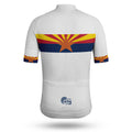 Arizona Cycling Jersey-White-Global Cycling Gear