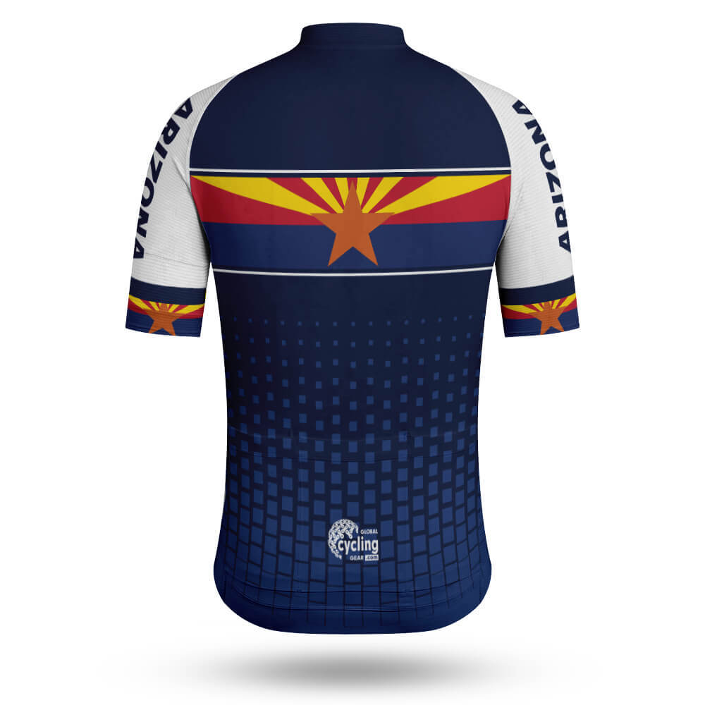 Arizona Cycling Jersey-White-Global Cycling Gear