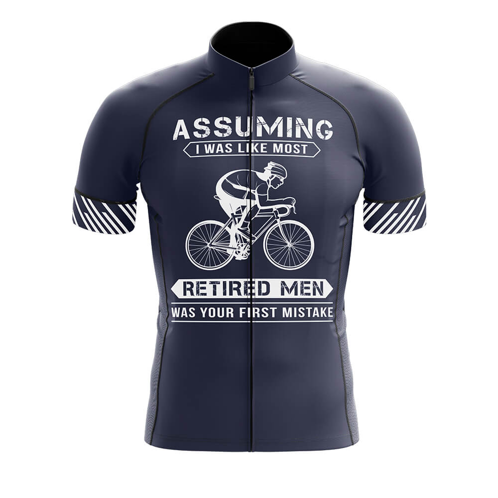Cycling Retired Man-Jersey Only-Global Cycling Gear