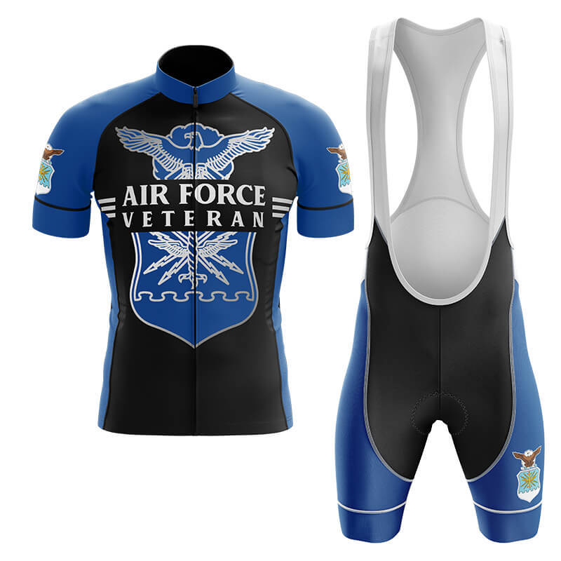 U.S. Air Force Veteran - Men's Cycling Kit-Full Set-Global Cycling Gear