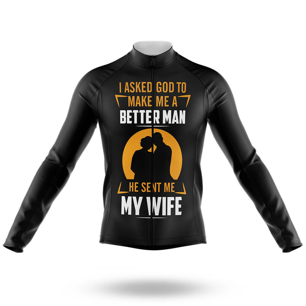 Better Man - Men's Cycling Kit-Long Sleeve Jersey-Global Cycling Gear
