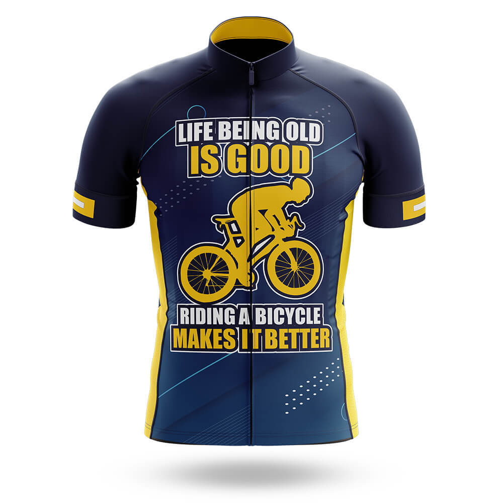 Life Being Old Is Good - Men's Cycling Kit-Jersey Only-Global Cycling Gear