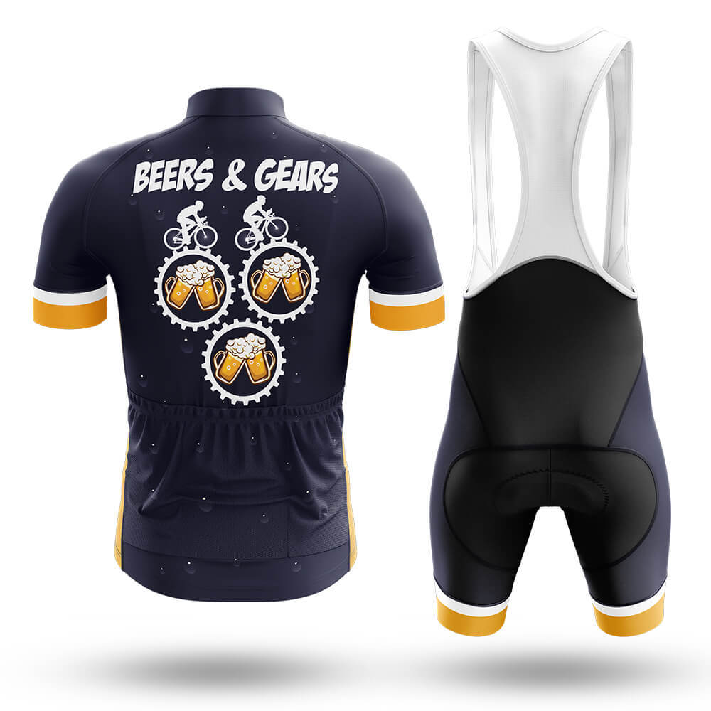 Beers And Gears - Men's Cycling Kit-Full Set-Global Cycling Gear