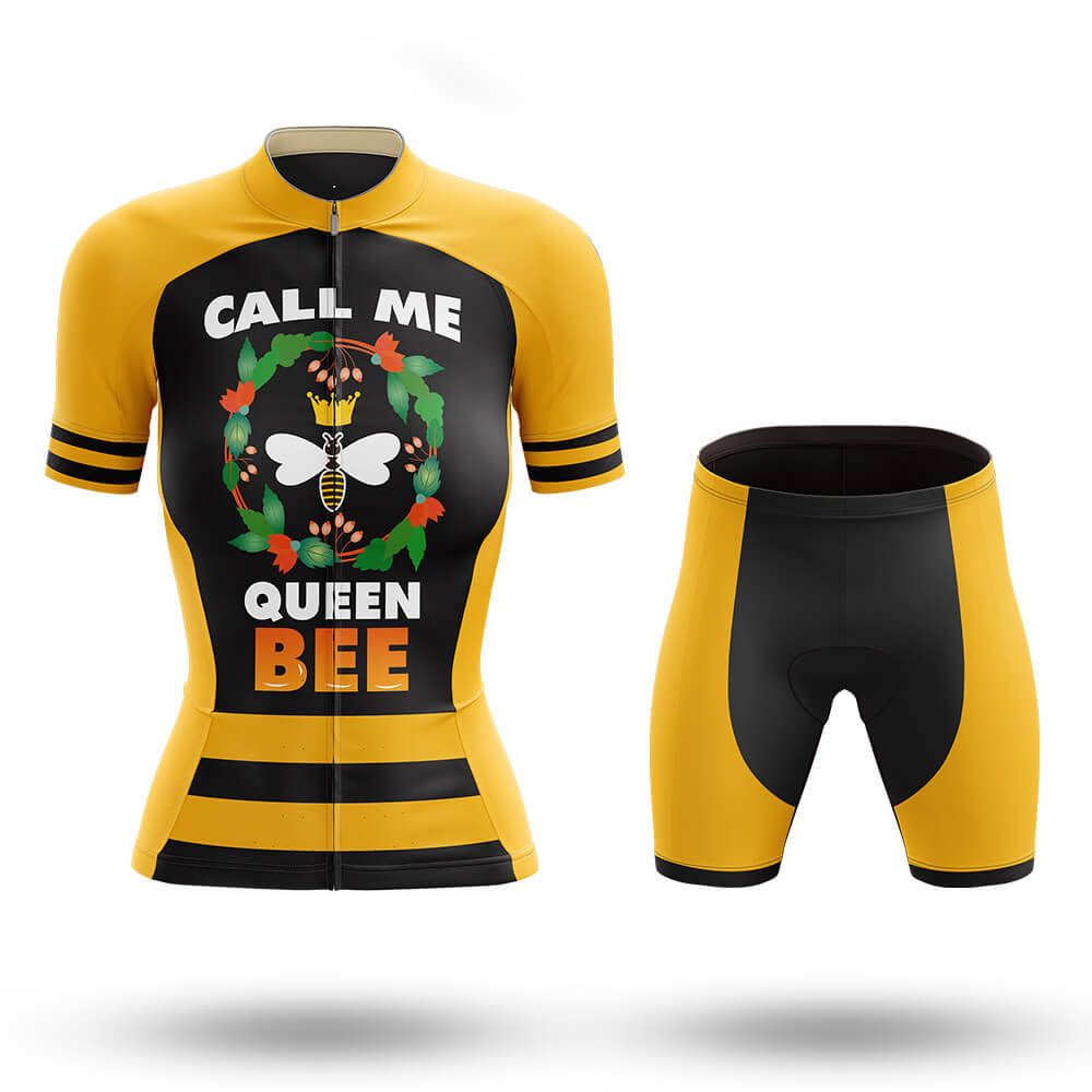 Call Me Queen Bee - Cycling Kit-Full Set-Global Cycling Gear