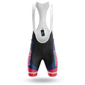 USA Patriotic - Bike Shorts Cycling Bibs For Men-Cycling Bibs-Global Cycling Gear