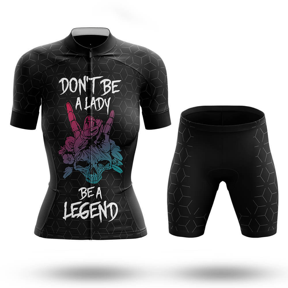 Be A Legend - Women- Cycling Kit-Full Set-Global Cycling Gear