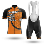 Burn Fat Not Fuel - Men's Cycling Kit-Full Set-Global Cycling Gear