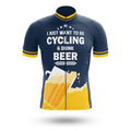 I Love Cycling & Beer - Men's Cycling Kit-Jersey Only-Global Cycling Gear