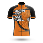 Burn Fat Not Fuel - Men's Cycling Kit-Jersey Only-Global Cycling Gear