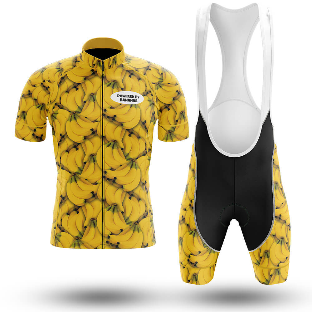 Powered By Bananas V2 - Men's Cycling Kit-Full Set-Global Cycling Gear