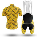 Powered By Bananas V2 - Men's Cycling Kit-Full Set-Global Cycling Gear