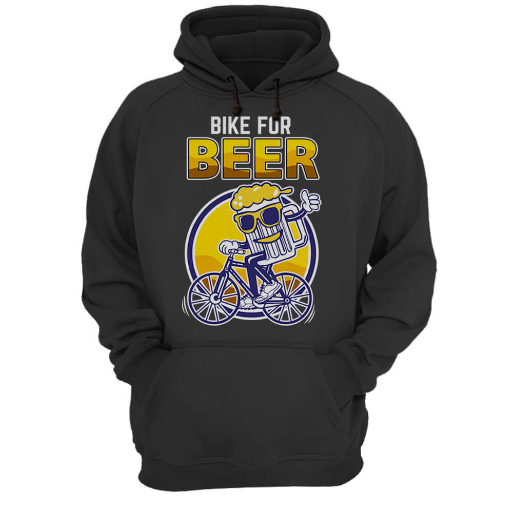 Bike For Beer - Hoodie-S-Global Cycling Gear