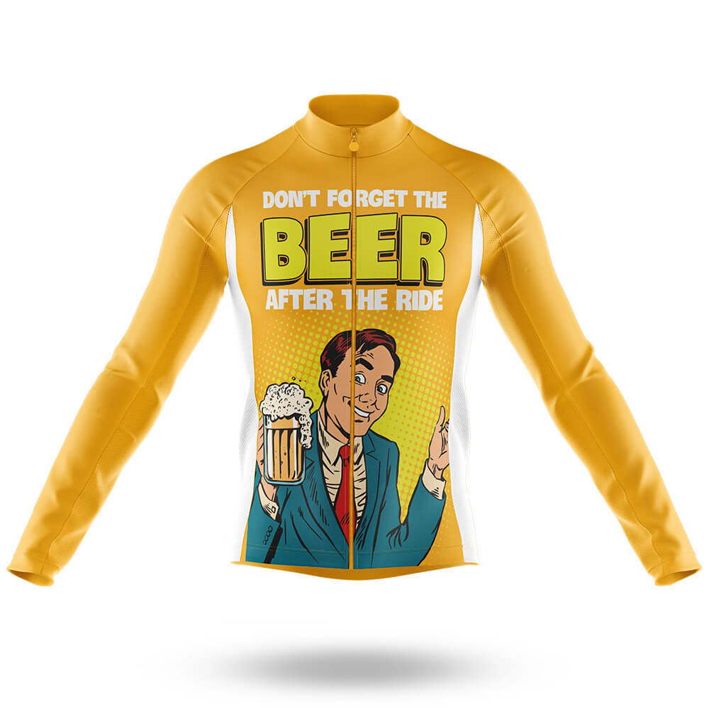 Don't Forget The Beer - Men's Cycling Kit-Long Sleeve Jersey-Global Cycling Gear