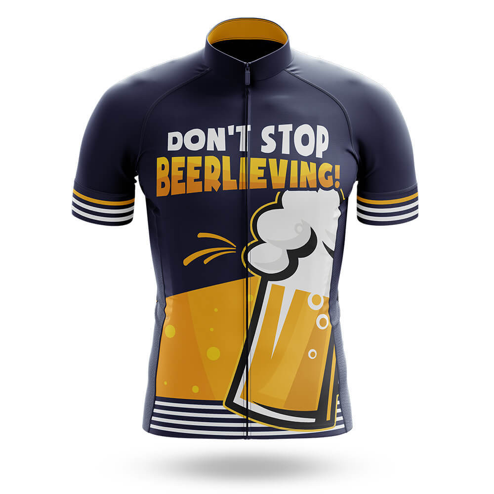 Don't Stop Beerlieving - Men's Cycling Kit-Jersey Only-Global Cycling Gear