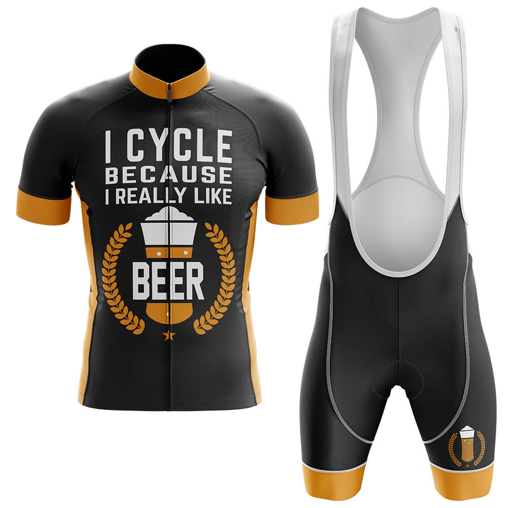 I Like Beer - Men's Cycling Kit-Full Set-Global Cycling Gear