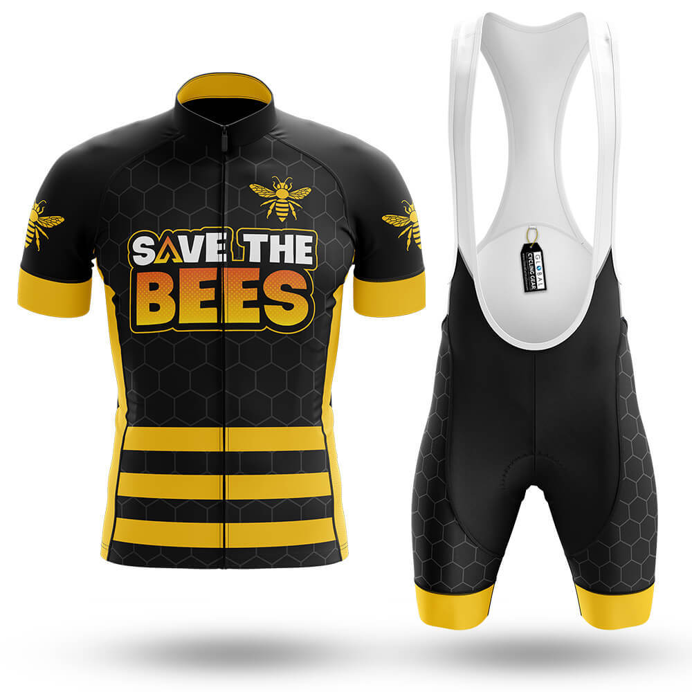 The Bees V2 - Men's Cycling Kit-Full Set-Global Cycling Gear