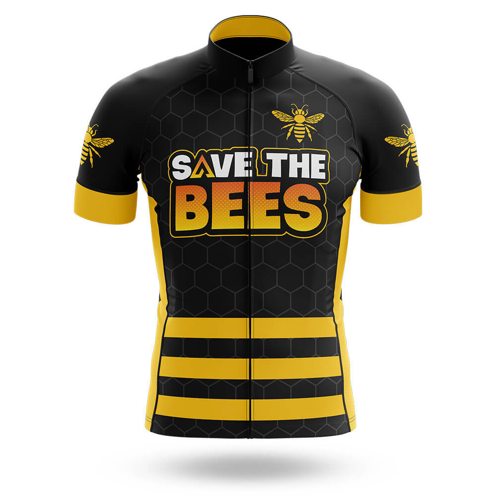 The Bees V2 - Men's Cycling Kit-Jersey Only-Global Cycling Gear