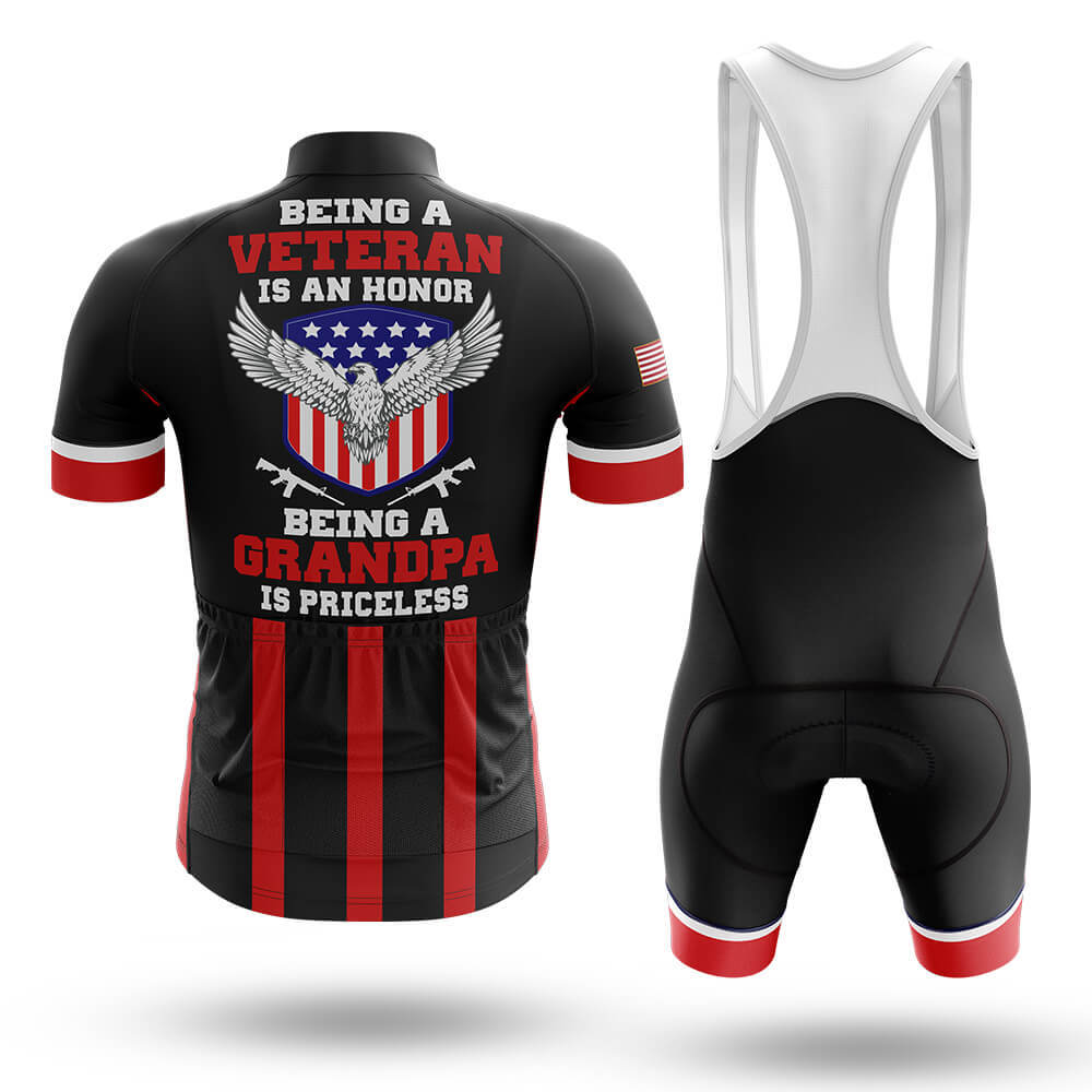 Being A Veteran Is An Honor - Men's Cycling Kit-Full Set-Global Cycling Gear