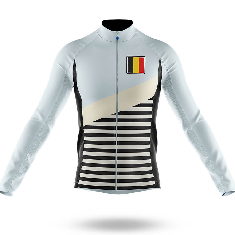 Belgium S3 - Men's Cycling Kit-Long Sleeve Jersey-Global Cycling Gear