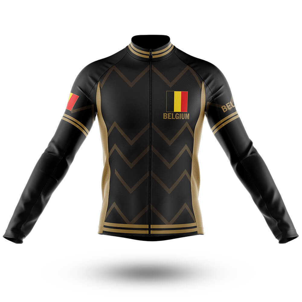 Belgium V17 - Long Sleeve Jersey-S-Global Cycling Gear