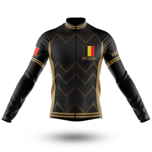 Belgium V17 - Long Sleeve Jersey-S-Global Cycling Gear