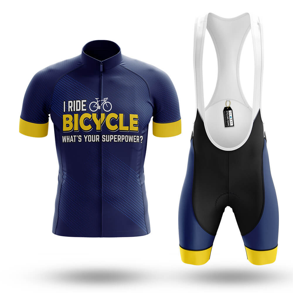 Bicycle Superpower - Men's Cycling Kit-Full Set-Global Cycling Gear