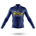 Bicycle Superpower - Men's Cycling Kit-Long Sleeve Jersey-Global Cycling Gear