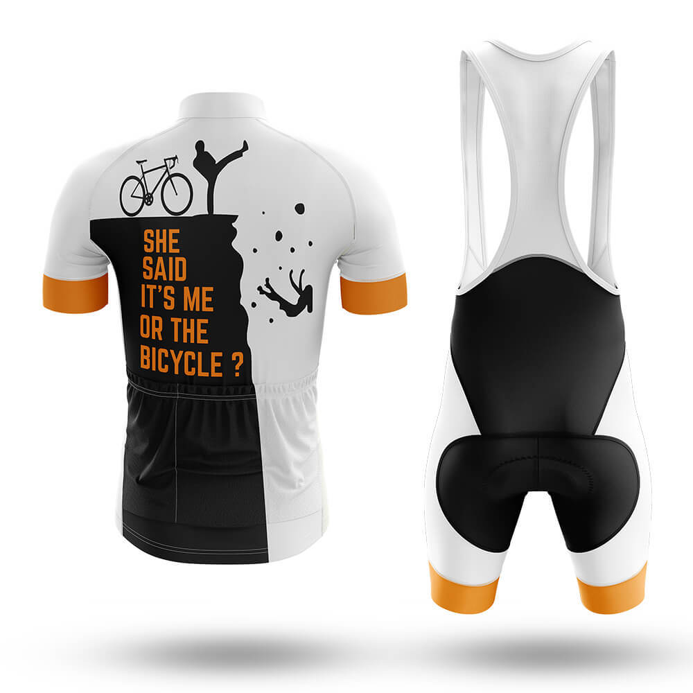 It's Me Or The Bicycle? - Men's Cycling Kit-Full Set-Global Cycling Gear