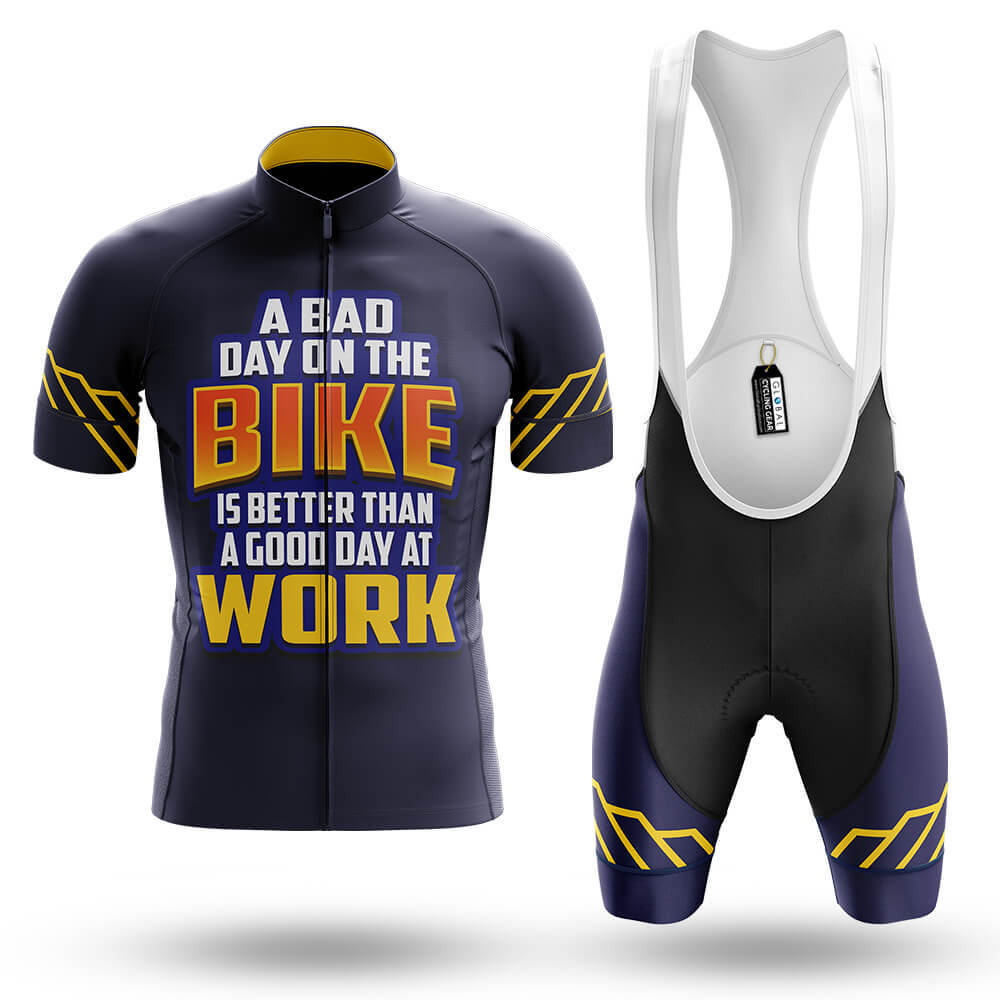 A Bad Day On The Bike - Men's Cycling Kit-Full Set-Global Cycling Gear