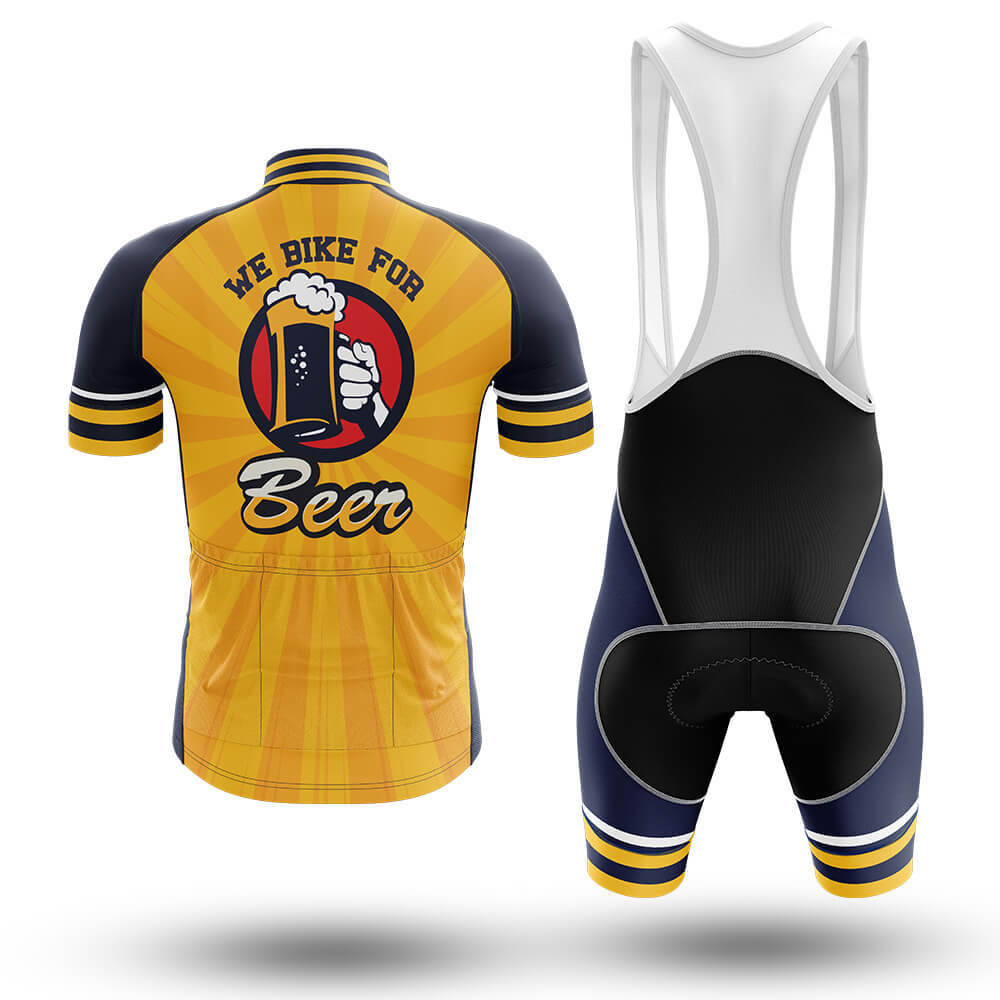 We Bike For Beer - Men's Cycling Kit-Full Set-Global Cycling Gear