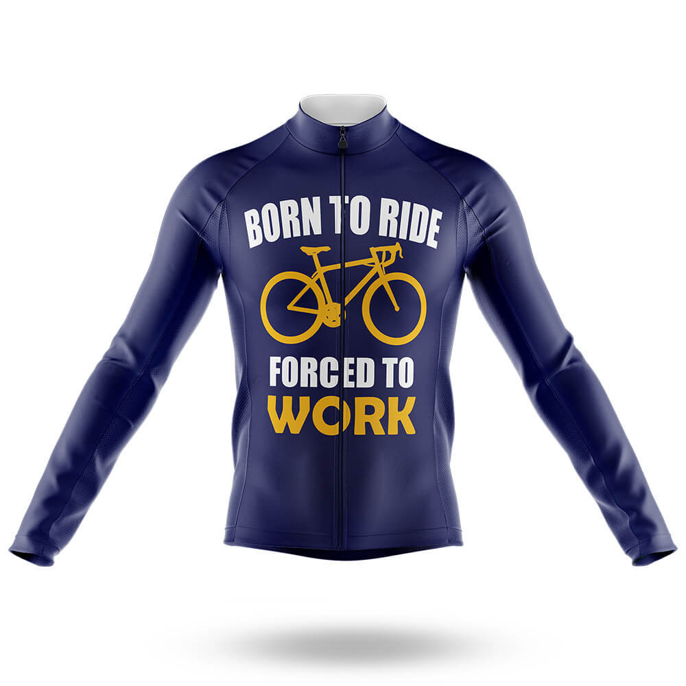 Born To Ride V3 - Men's Cycling Kit-Long Sleeve Jersey-Global Cycling Gear