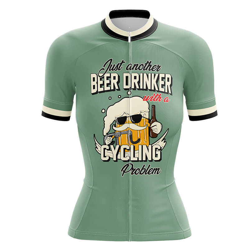 A Beer Drinker - Women - Cycling Kit-Jersey Only-Global Cycling Gear
