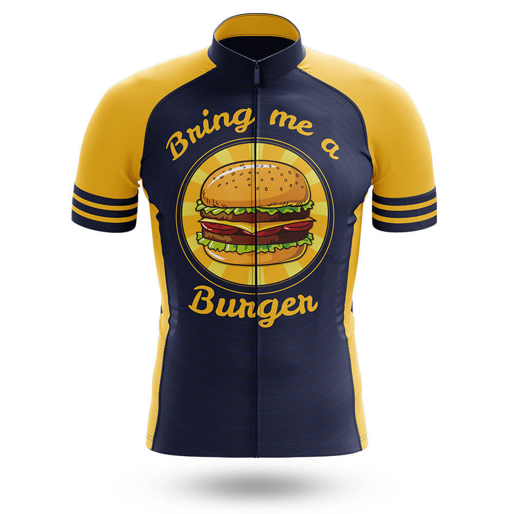 Bring Me A Burger - Men's Cycling Kit-Jersey Only-Global Cycling Gear