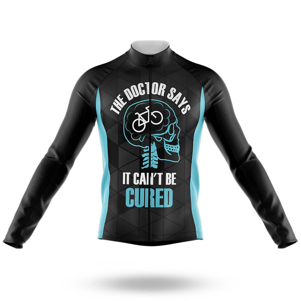 Can't Be Cured - Men's Cycling Kit-Long Sleeve Jersey-Global Cycling Gear