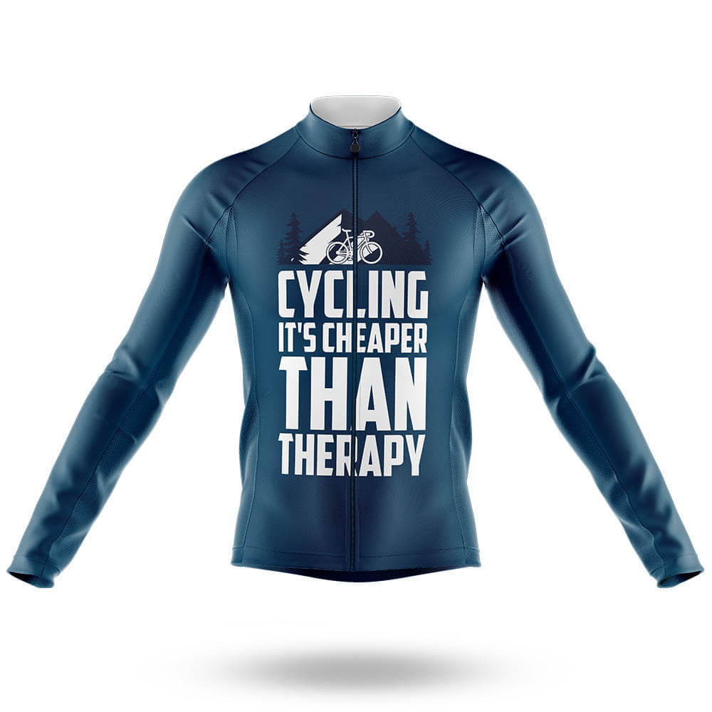 Cycling Cheaper - Men's Cycling Kit-Long Sleeve Jersey-Global Cycling Gear