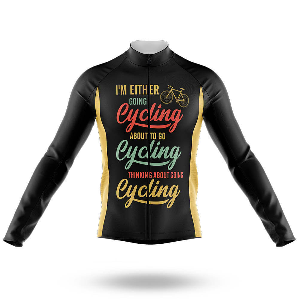 Cycling Cycling Cycling - Men's Cycling Kit-Long Sleeve Jersey-Global Cycling Gear