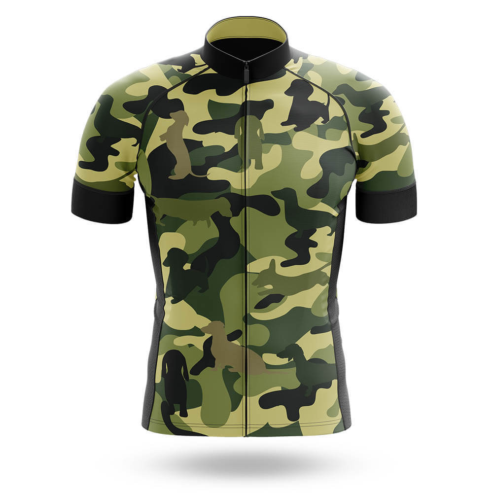 Camo dachshund - Men's Cycling Kit-Jersey Only-Global Cycling Gear