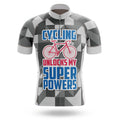 Cycling Superpowers - Men's Cycling Kit-Jersey Only-Global Cycling Gear