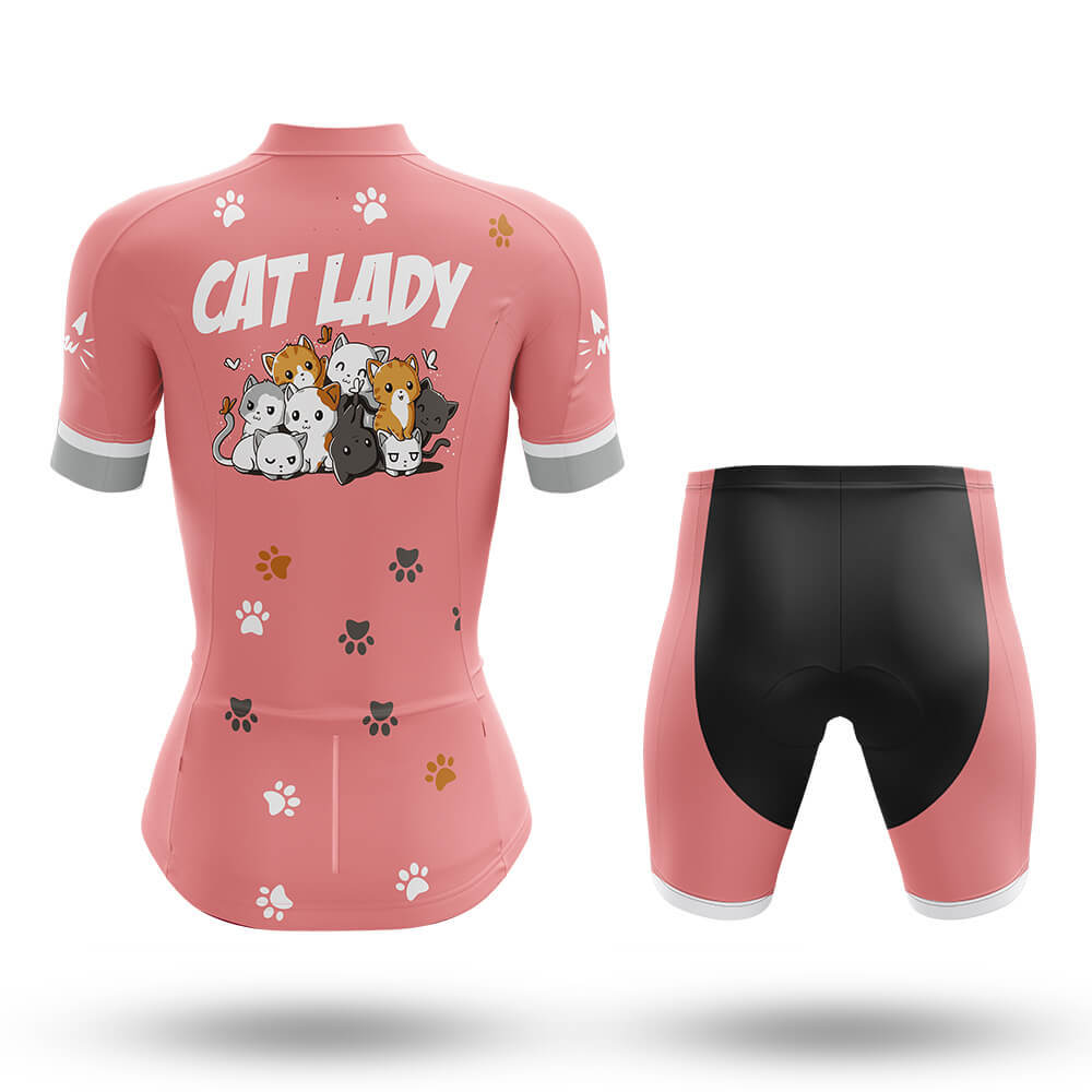 Cat Lady - Women's Cycling Kit-Full Set-Global Cycling Gear