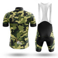 Camo dachshund - Men's Cycling Kit-Full Set-Global Cycling Gear