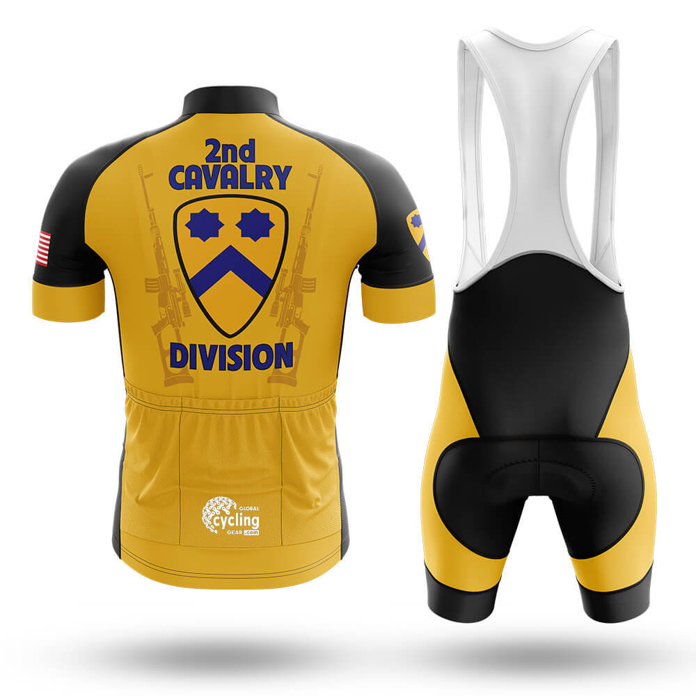 2nd Cavalry Division - Men's Cycling Kit-Full Set-Global Cycling Gear