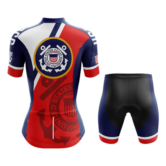 U.S Coast Guard - Women - Cycling Kit-Full Set-Global Cycling Gear