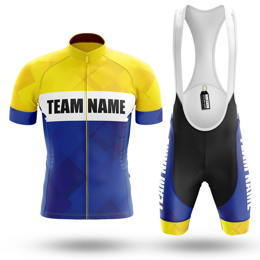 Custom Team Name V9 - Men's Cycling Kit-Full Set-Global Cycling Gear