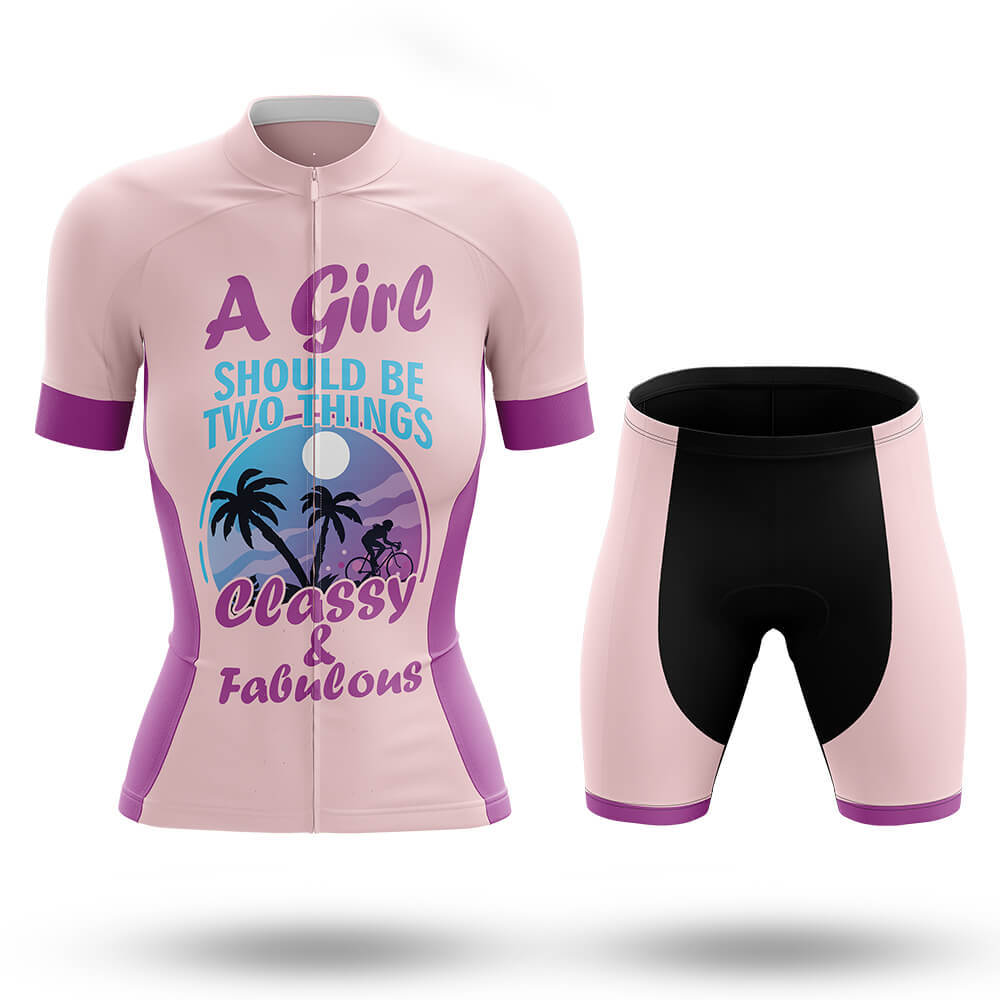 Classy And Fabulous - Women - Cycling Kit-Full Set-Global Cycling Gear