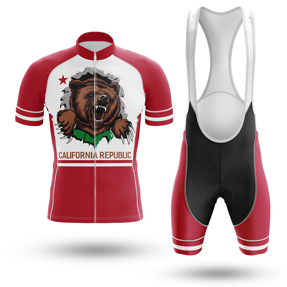 California Republic V2 - Men's Cycling Kit-Full Set-Global Cycling Gear