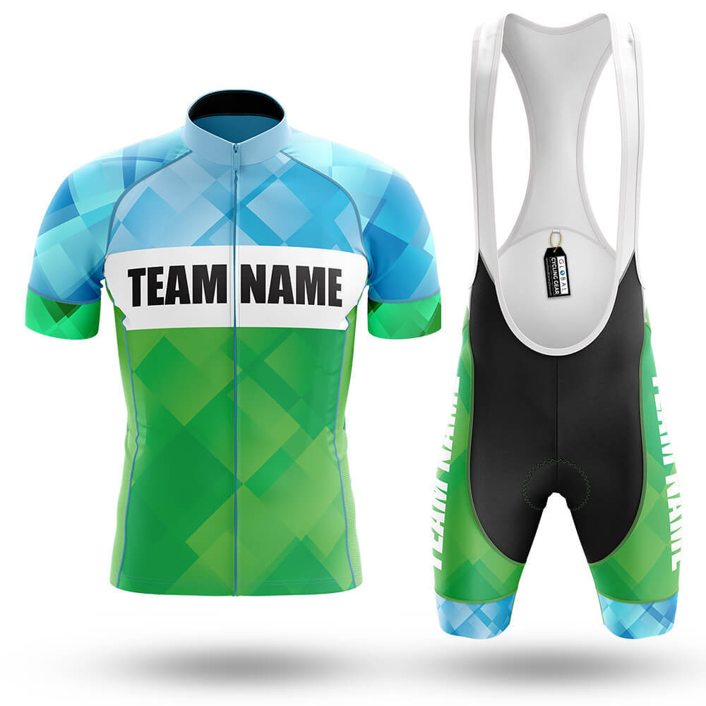 Custom Team Name V10 - Men's Cycling Kit-Full Set-Global Cycling Gear