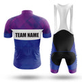 Custom Team Name V8 - Men's Cycling Kit-Full Set-Global Cycling Gear